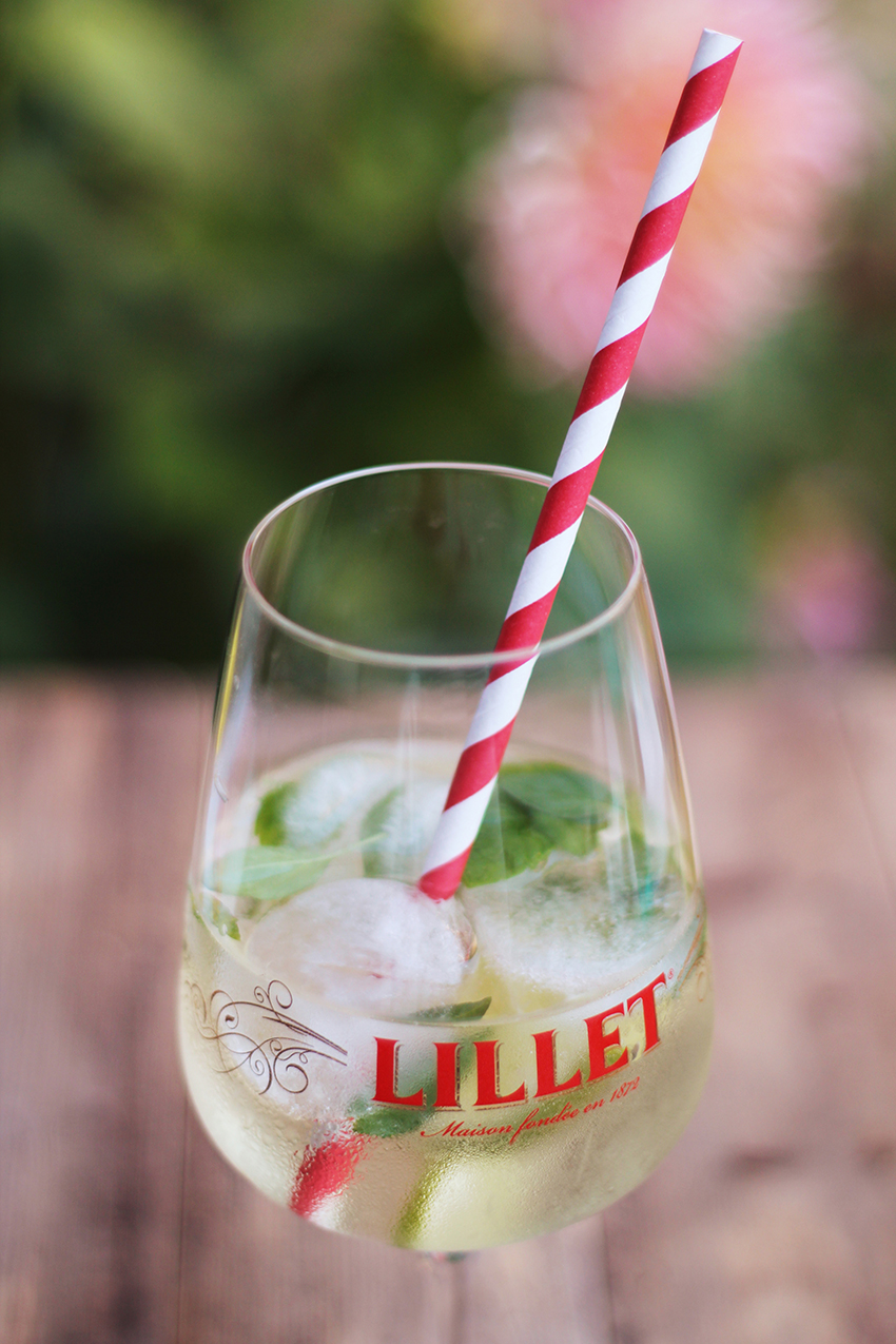 Cocktail Lillet blanc et plantes aromatiques - Juliette blog féminin