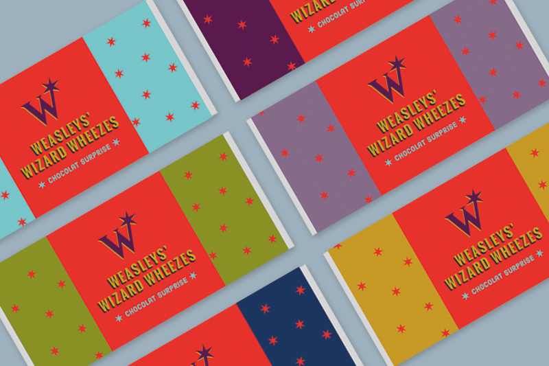 Printable Tablette de chocolat boutique Weasley - Juliette blog féminin