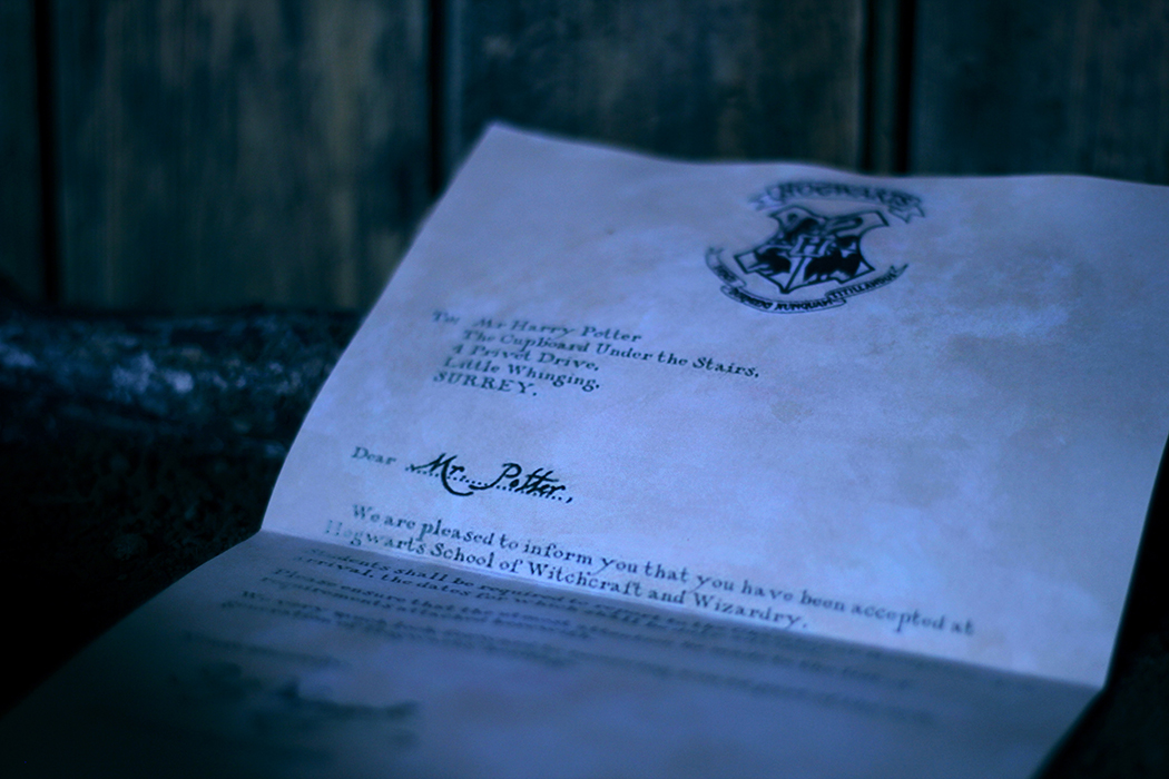 Harry Potter Hogwarts letter - Juliette blog féminin